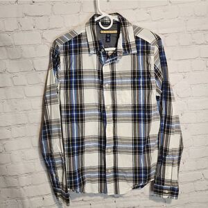 Men's Prince & Fox longsleeve button-down shirt, size small